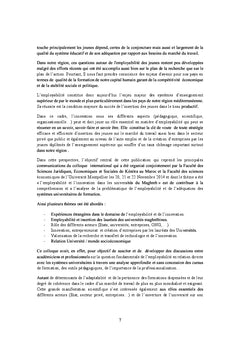 Employabilité et Innovation