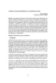 Employabilité et Innovation