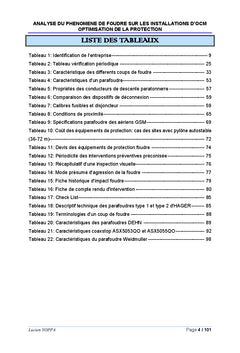 Optimisation des stations GSM contre la foudre : Application ARFS