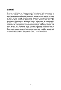 Communication en réseau local et étendu sur IP