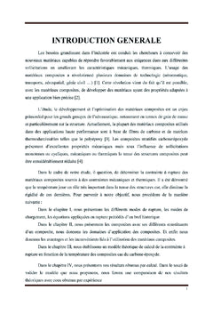 Modelisation thermomecanique de la rupture des materiaux composites