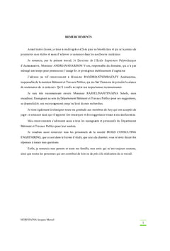 Projet de construction d'un bâtiment R+5 avec 2 niveaux sous-sols