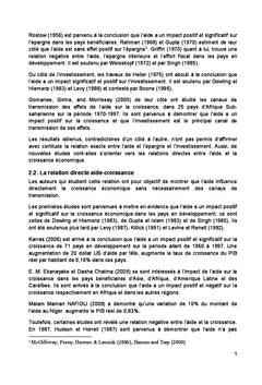 Aide publique, croissance economique et pauvrete au Burkina Faso
