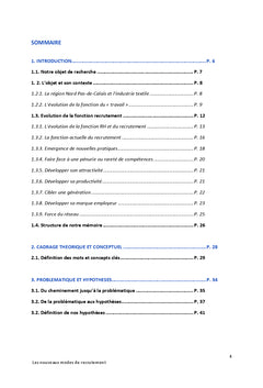 Les nouveaux modes de recrutement