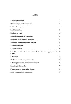 La sécurité du Canada passe par l'éducation