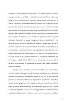 Traduction sur la maladie d'Alzheimer, de l'italien vers le français