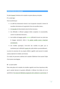 Traduction sur la maladie d'Alzheimer, de l'italien vers le français