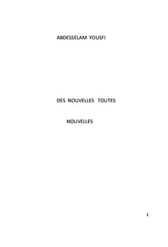 Nouvelles toutes nouvelles