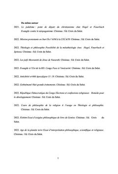 Trinité philosophique coloniale du Congo-Belge