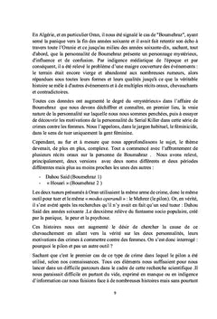 Les serials killers: mobiles et féminicide