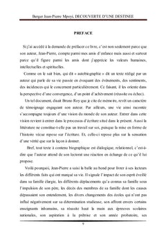 La découverte d'une destinée