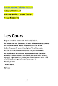 Le Connu ou les Cours