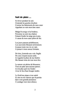 NUIT DE PLUIE