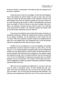 Conditions masculines 1