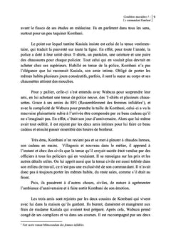 Conditions masculines 1