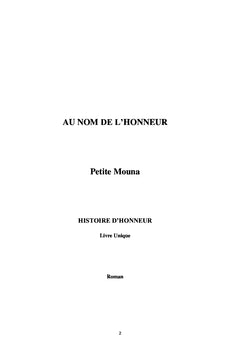 Au nom de l'honneur