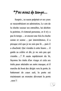 Je ne suis pas là ...