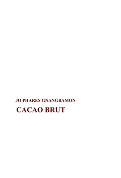 Cacao brut