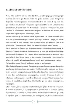 La genèse de toutes choses