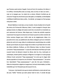 A la tombée des masques