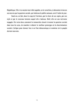 George Sand et la cause du peuple