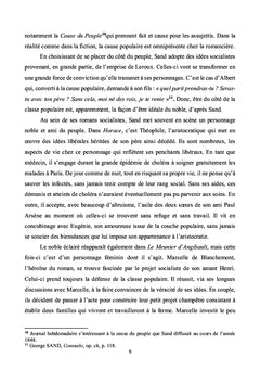 George Sand et la cause du peuple