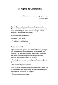 Le regard de Carmencita