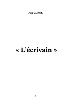 L'écrivain