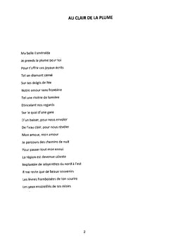 A L'orée de l'Intime