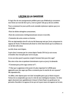 Leçons d'Education Spirituelle ou de la Légende de Mama Agnès