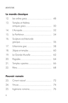 Architecture - Constructions, styles, courants, chefs d'oeuvres... en 200 concept clés