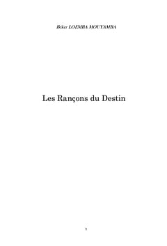 Les Rançons du Destin