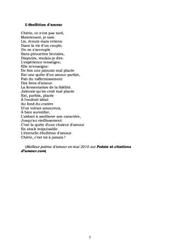 Ébullition d'amour