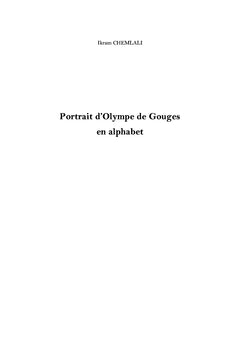 PORTRAIT D'OLYMPE DE GOUGES EN ALPHABET