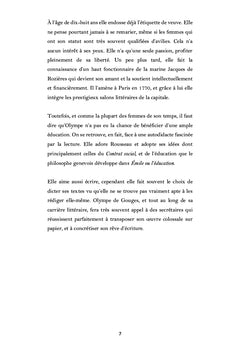 PORTRAIT D'OLYMPE DE GOUGES EN ALPHABET