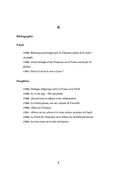 PORTRAIT D'OLYMPE DE GOUGES EN ALPHABET