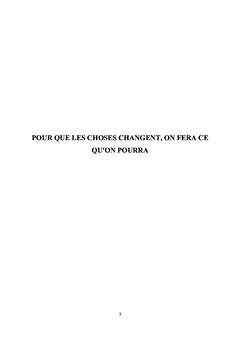 IL FAUT QU'ON CHANGE L'HISTOIRE