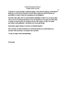 C'était tout sauf de l'amour