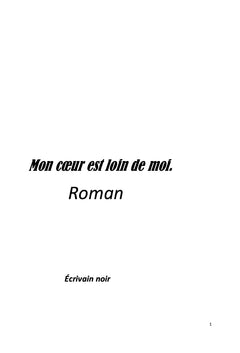 Mon coeur est loin de moi