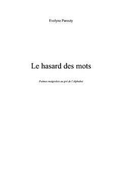 Le hasard des mots