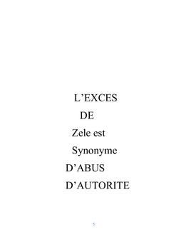 Le temps de la vérité