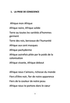 Afrique Nos souvenirs amères