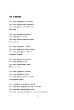 Le reflet des mots
