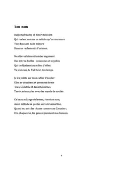 Le reflet des mots