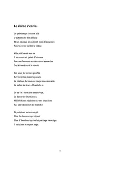 Le reflet des mots