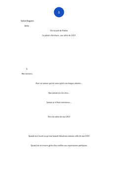 Le plaisir d'écriture...aux abris de LYLY