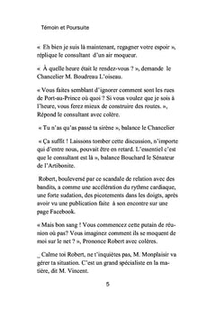 Témoin et Poursuite