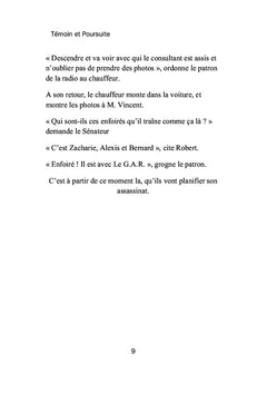 Témoin et Poursuite