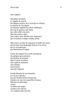 VERS à Citer poèmes