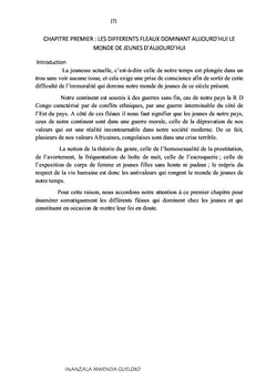 LA JEUNESSE, UNE BOUSSOLE DE LA SOCIETE